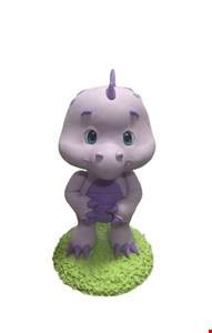 Temático Jurássico - Dinossauro Roxo Biscuit 30cmA