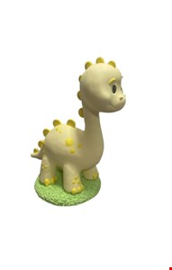 Temático Jurássico - Dinossauro Amarelo Biscuit 30cmA