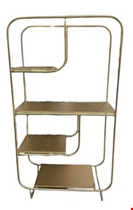 Estante Industrial Dourada 1,50cmA 82cmL 38cmP