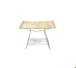 Mesa Ferro Pinus Dourada 69cmA 72cmD 29cmP