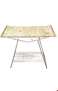 Mesa Ferro Pinus Dourada 69cmA 72cmD 29cmP