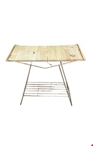 Mesa Ferro Pinus Dourada 69cmA 72cmD 29cmP