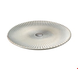 Bandeja Folha Canelada Patina 29cmC