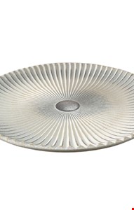 Bandeja Folha Canelada Patina 29cmC