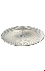 Bandeja Folha Canelada Patina 29cmC