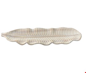Bandeja Folha Bananeira Patina 47cmC