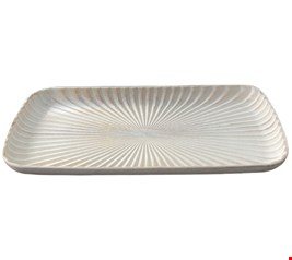 Bandeja Retangular Aspiral Patina 35cmC