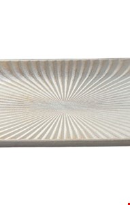 Bandeja Retangular Aspiral Patina 35cmC