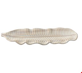 Bandeja Folha Bananeira Patina 47cmC 