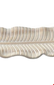 Bandeja Folha Bananeira Patina 47cmC 