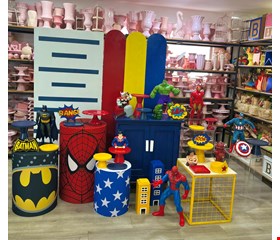 Kit Infantil Luxo - Heróis/Vingadores VI 