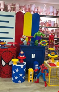 Kit Infantil Luxo - Heróis/Vingadores VI 