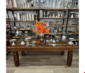 Decoraçao Adulto - Prata e Rústico de Mesa I 