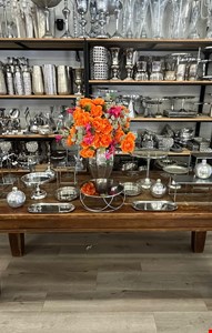 Decoraçao Adulto - Prata e Rústico de Mesa I 