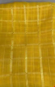 Toalha de Mesa Convidados Voal Amarela
