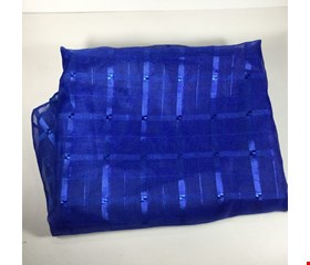 Toalha de Mesa Convidados Voal Azul Royal