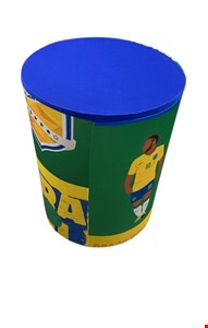 Capa Cilindro - Copa / Futebol / Brasil / Neymar P 40cmAx45cmD