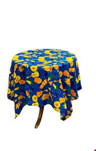 Toalha De Mesa São João Azul 1,45cmL X 1,45cmC