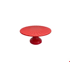 Suporte Canelado Vermelho 30cmD 14cmA