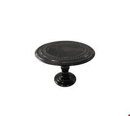 Suporte Pétala Balaustre Preto Alto 34cmD x 22cmA