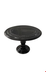 Suporte Pétala Balaustre Preto Alto 34cmD x 22cmA