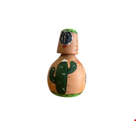 Moringa decorada Cactus base verde 21cmA