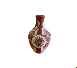 Moringa Sem Copo Barro Marrom 25cmA 