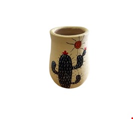 Vaso Cacto Preto 17cmA 10CmD Vaso Cacto Preto 17cmA 10CmD