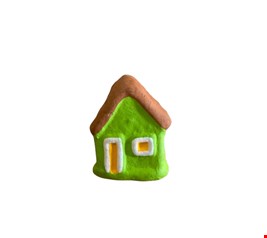Casa Verde Barro 9cmL PP