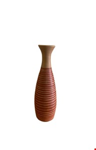Vaso Listrado Vermelho  44cmA 