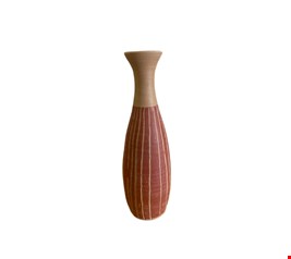 Vaso Listrado Vermelho 56cmA 