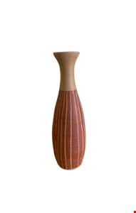 Vaso Listrado Vermelho 56cmA 