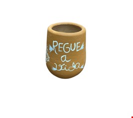 Vaso Decorativo Regue a Vida 17cmA 12cmD