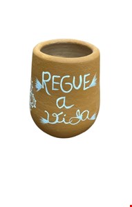 Vaso Decorativo Regue a Vida 17cmA 12cmD