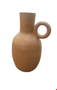 Vaso em barro com alça - 31cmA