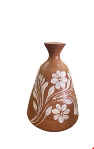 Vaso com boca pequena e Florido - 18cmA
