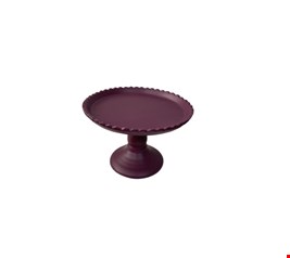 Suporte Balaustre Borda Ondulada Roxo-12cmA 18cmD