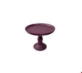 Suporte Balaustre Borda Ondulada Roxo -18cmA 22cmD