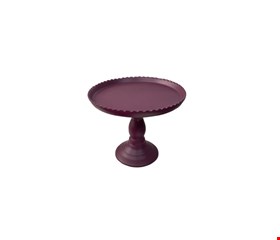 Suporte Balaustre Borda Ondulada Roxo -18cmA 22cmD