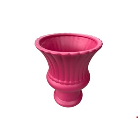 Vaso Canelado Rosa Pink 20cmA 17cmD