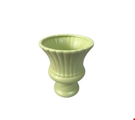 Vaso Canelado Verde Claro 20cmA 17cmD 