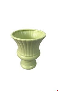 Vaso Canelado Verde Claro 20cmA 17cmD 