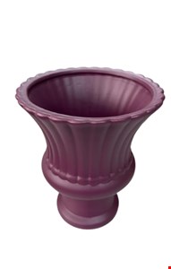 Vaso Canelado Roxo 20cmA 17cmD