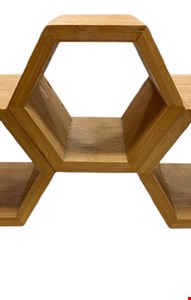 Temático Abelha - Suporte Colmeia Bamboo 16cmA 30cmL