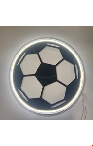 Led Bola de Futebol Luz Branco Quente 35cmA 35cmL