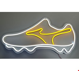 Led Chuteira Luz Amarela / Branco Frio 21cmA 41cmL