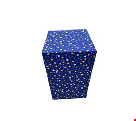 Cubo Retangular - Copa / Futebol / Estrela M 60cmAx45cmD Cubo Retangular - Copa / Futebol / Estrela M 60cmAx45cmD