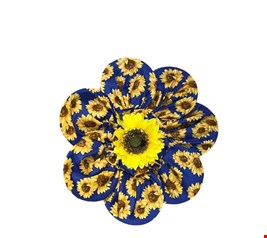 Flor de Girassol Azul G