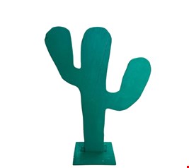 Temático São João - Cacto Verde MDF 1,12mA x 78cmL