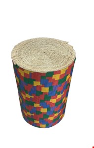Cilindro - São João Retalhos Tampo Sisal M 60cmAx45cmD